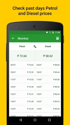 Petrol Diesel Price in Your City android App screenshot 2