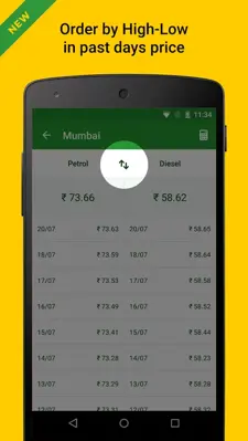 Petrol Diesel Price in Your City android App screenshot 6